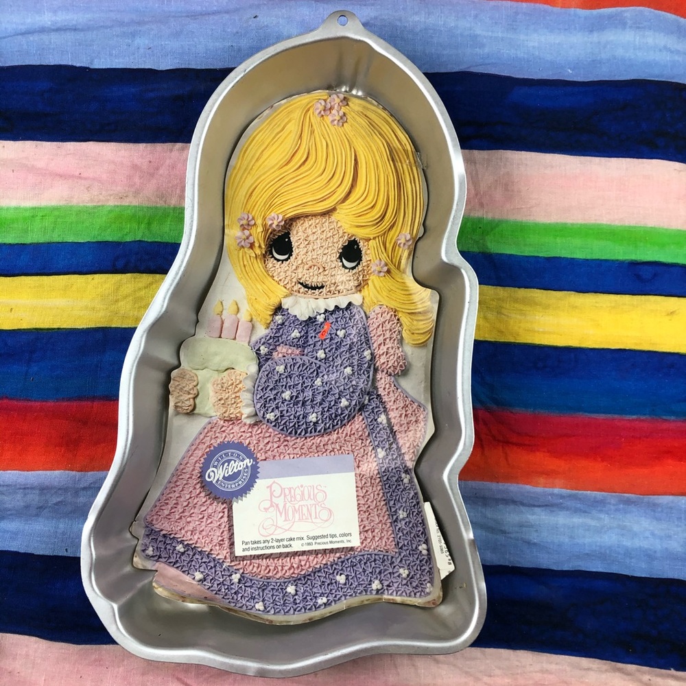 1993 Vintage Precious Moments Cake Pan Deadstock